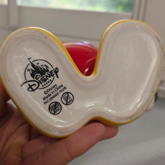 Disney Mickey Mouse Mug Sculpted Coffee Cup With Handle Disney Parks - Picture 3 of 9